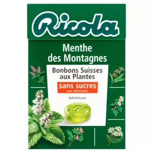 Ricola Menthe Montagne Ss 50g