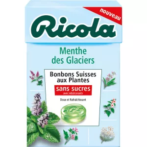 Ricola Sans sucre Menthe des Glaciers B50g