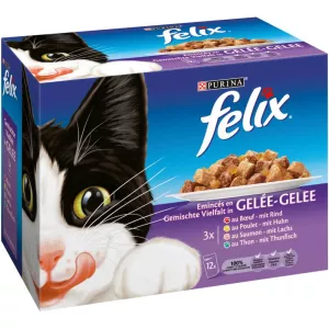 Emincés en gelée pour chats 12x100g - PURINA