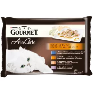 Gourmet Poiss Dinde 4x85g