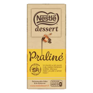 Barra de chocolate praliné 170g - NESTLÉ