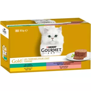 باتي جورميه جولد تيرين 4×85 جم - PURINA