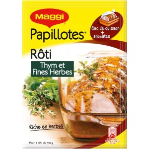 Geröstete Thymian- und Kräuterpapillotten, 30 g - MAGGI