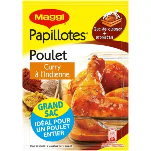 Papillotte Di Pollo Al Curry, 30g - MAGGI