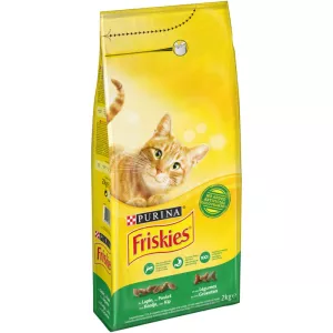 Friskies Kaninchen-/Huhn-/Gemüse-Katzenfutter 2 kg - PURINA