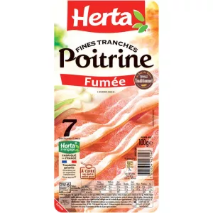 Pechuga Ahumada En Rodajas Finas, 100g - HERTA