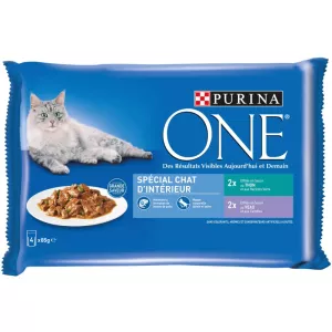 Comida para gatos de interior 4x85g - PURINA
