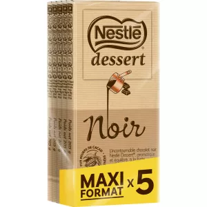 Sobremesa Barra de Chocolate 5x205g - NESTLÉ