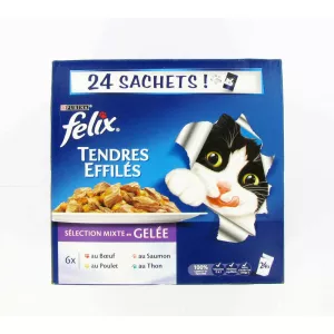 Felix thin cat food/fish meat 24x100g - PURINA