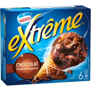 Шоколадные шоколадные нугатиновые чипсы x6 426G - Nestle