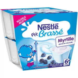 Dessert bébé myrtille 6+ mois 8x100g - NESTLE