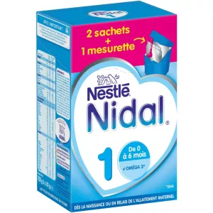 Baby milk powder 2x350g - NESTLE NIDAL