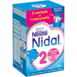 Latte in polvere 2a età 2x350g - NESTLE NIDAL
