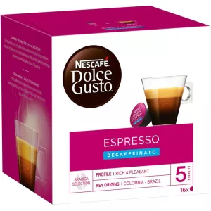 Café expresso descafeinado x16 cápsulas 96g - NESCAFÉ DOLCE GUSTO