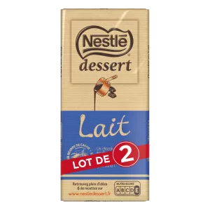 Десертный молочный шоколад 2x170г - NESTLÉ