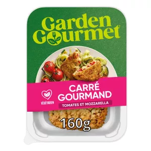 Carré Gourmand نباتي بالطماطم والموزاريلا 160 غ - GARDEN GOURMET