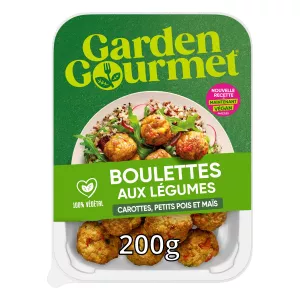 كرات نباتية بالخضار 200 غ - GARDEN GOURMET