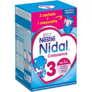 Lait en poudre croissance 2x350g - NESTLE NIDAL