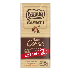 Intense Dark Pastry Chocolate Bar 2x200g - NESTLÉ