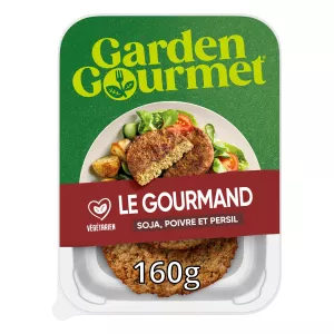 ستيك نباتي Le Gourmand بالصويا والفلفل والبقدونس 160 غ - GARDEN GOURMET