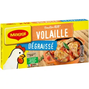 Caldo de ave desgrasado Kub, 120g - MAGGI