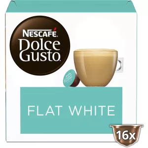 Café capsules Compatible Dolce Gusto flat white x16 - NESCAFE DOLCE GUSTO