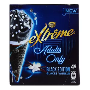 Glaces adults only vanille extrême x4 - NESTLE