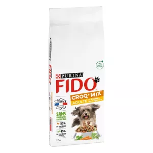 Fido Croq 成人混合鸡肉和蔬菜 12 公斤 - PURINA