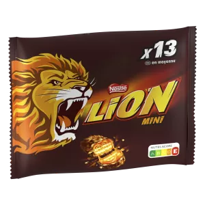 ألواح شوكولاتة بالحليب صغيرة 234 جرام - LION
