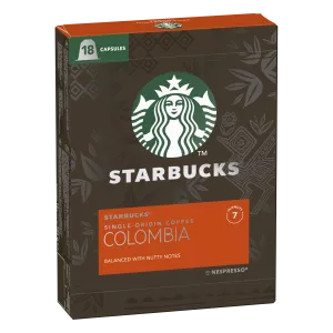 Cafécapsules Colombia x18 101g - STARBUCKS