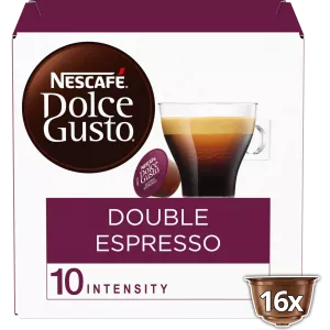 胶囊咖啡厅双份浓缩咖啡兼容 Dolce Gusto x16； 136克 - NESCAFE DOLCE GUSTO