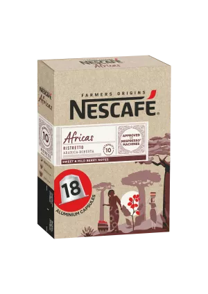 Капсулы Café Africas, совместимые с Nespresso x18; 99 г - NESCAFE