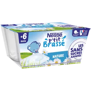 Asili ndogo iliyotengenezwa kutoka miezi 6 4x90g - NESTLÉ