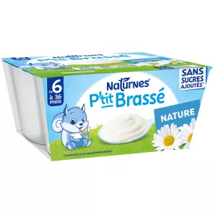 P'tit brewed nature from 6 months 4x90g - NESTLE