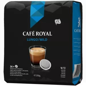 Cà phê lungo/vỏ nhẹ x36 250g - CAFÉ ROYAL