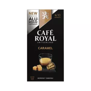 咖啡厅焦糖胶囊兼容 Nespresso® x10 50 克 - CAFE ROYAL
