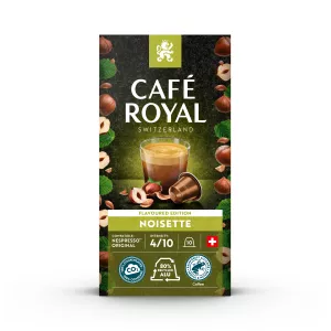 Viên nang cà phê hạt phỉ tương thích Nespresso® x10 50g - CAFE ROYAL