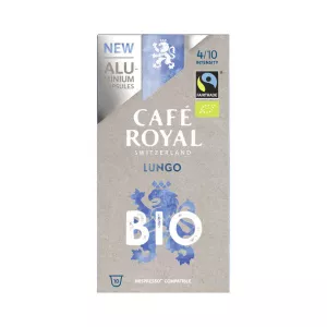 Capsules de café lungo Bio 10 capsules 50g - CAFE ROYAL