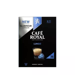 Café capsules Lungo X36 190g - CAFE ROYAL