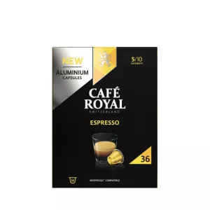 Café capsules Espresso x36 187g - CAFE ROYAL