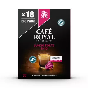Vidonge kahawa forte fort compatibles nespresso; X18; 99g - CAFÉ ROYAL