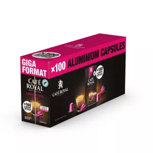 Capsules Café Lungo Forte; x100; 550g - KAFÉ KONINKLIJK