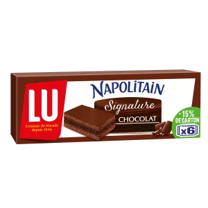 Tarta de chocolate napolitana exclusiva, 174 g - LU