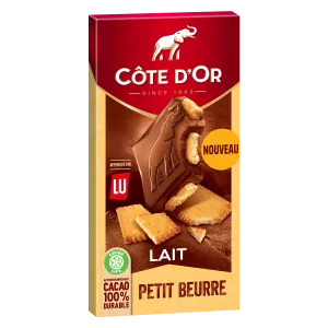 ミルクチョコレートバーとプチブールリュ 170g - CÔte D'or