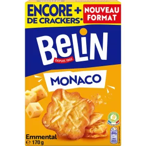 Crackers Emmental Monaco170G -  Belin