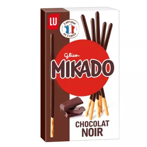 Печенье в темном шоколаде 100г - Mikado