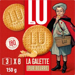 Печенье La Galette с маслом 150г - LU