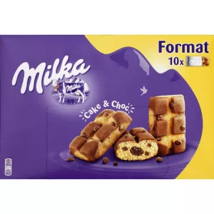 Bolo e chocolate x10 350g - MILKA