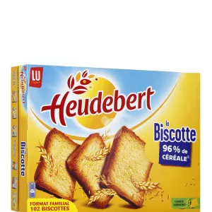 面包干 96% 谷物 830 克 - HEUDEBERT