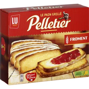 pane tostato di grano pelletier500 g - PELLETIER